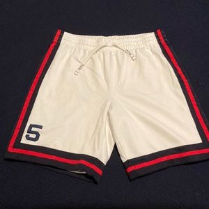 Polo Sport Ralph Lauren white athletic cotton/polyester shorts Size XL